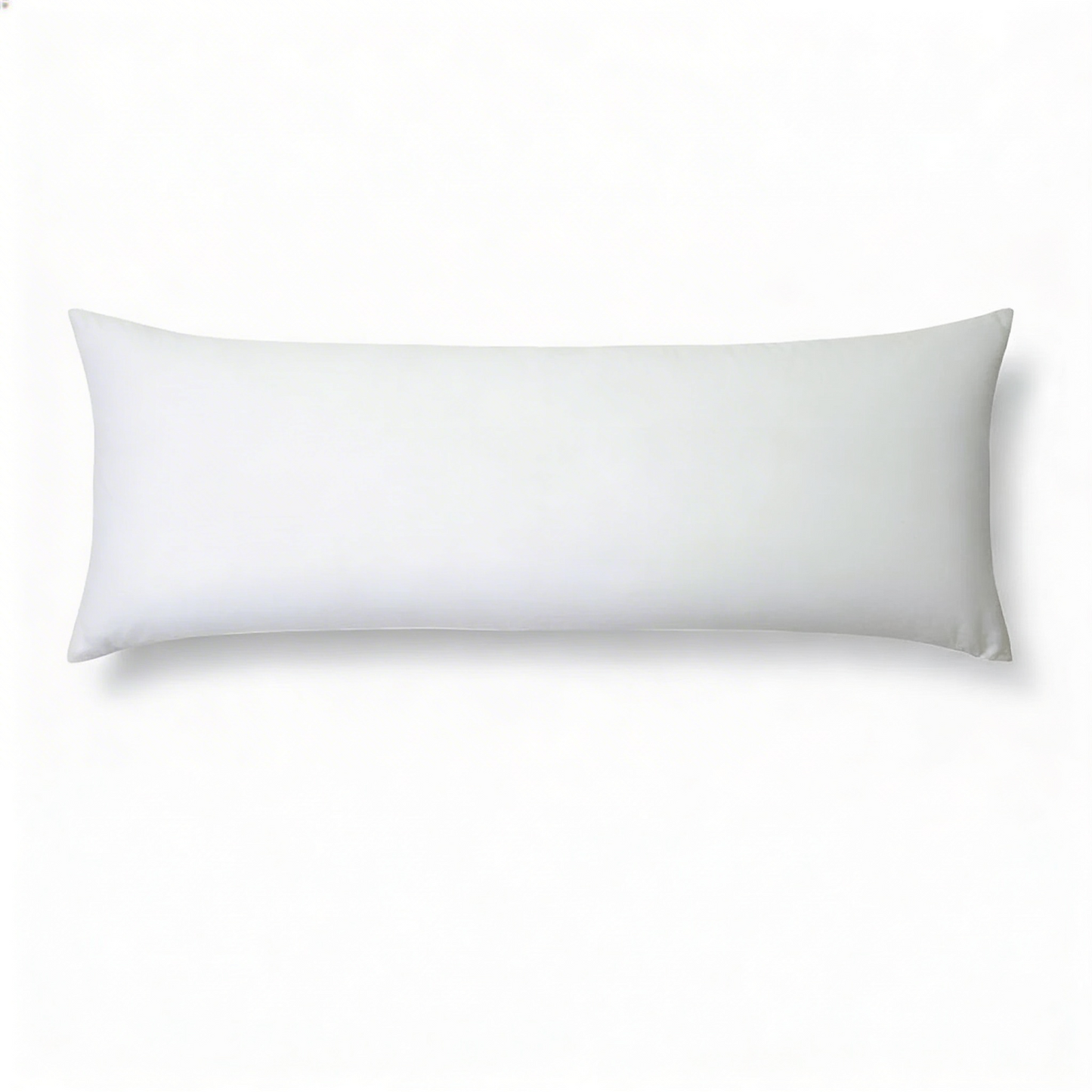 Faux Down Body Pillow & Cotton Cover Combo