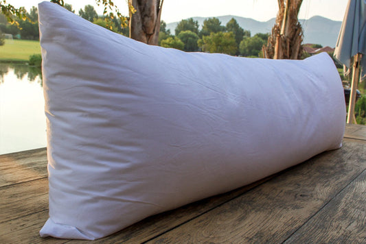Faux Down Body Pillow