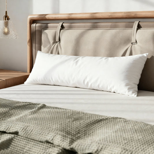 Faux Down Body Pillow