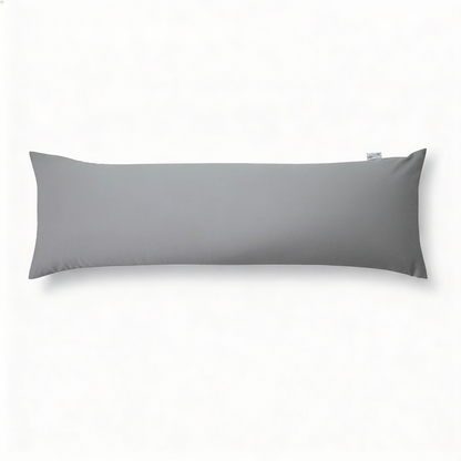 Faux Down Body Pillow & Cotton Cover Combo