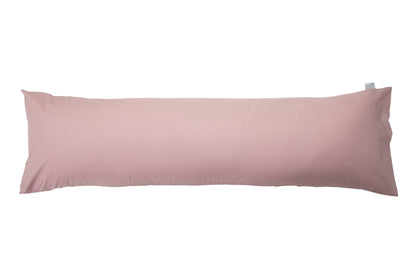 Faux Down Body Pillow & Cotton Cover Combo
