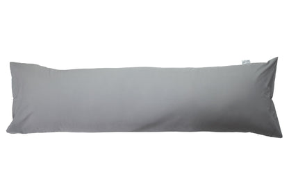 Faux Down Body Pillow & Cotton Cover Combo